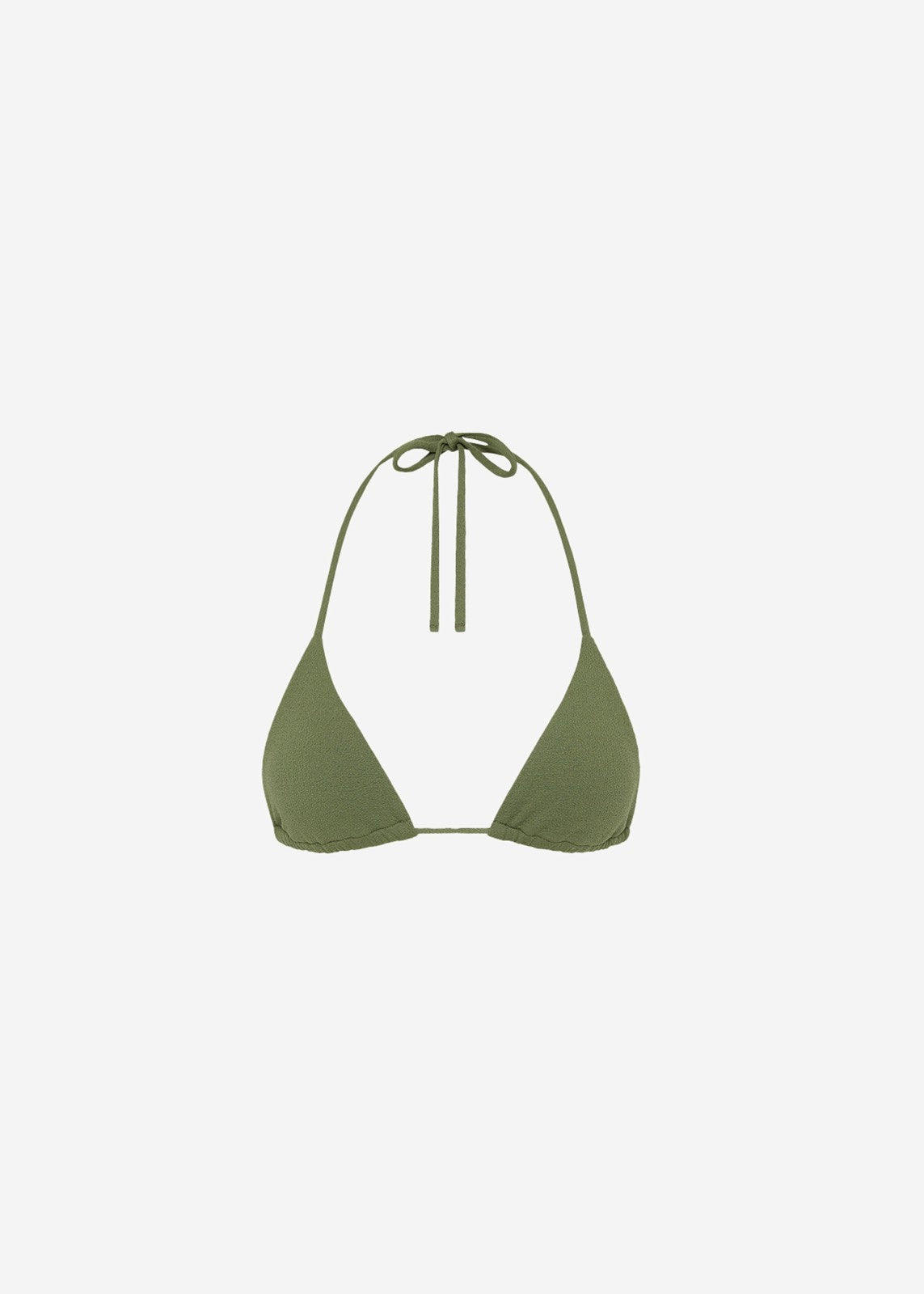 Matteau String Triangle Top - Safari Crinkle