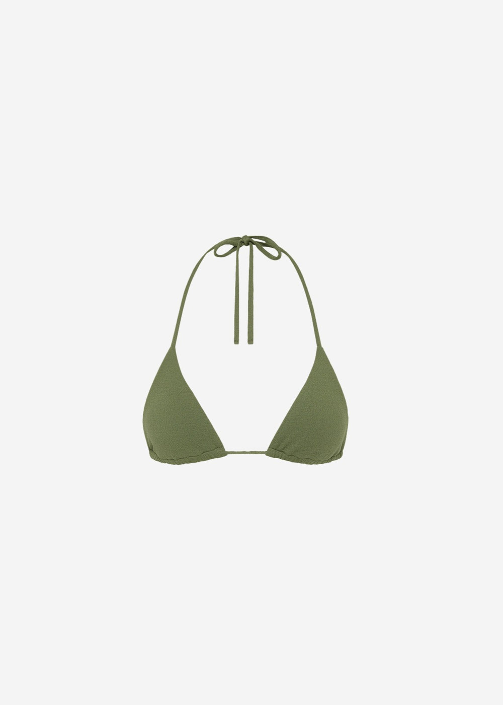 Matteau String Triangle Top - Safari Crinkle