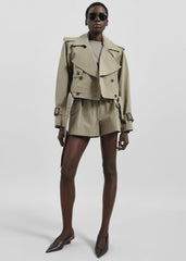 Disley Shorts - Pale Olive