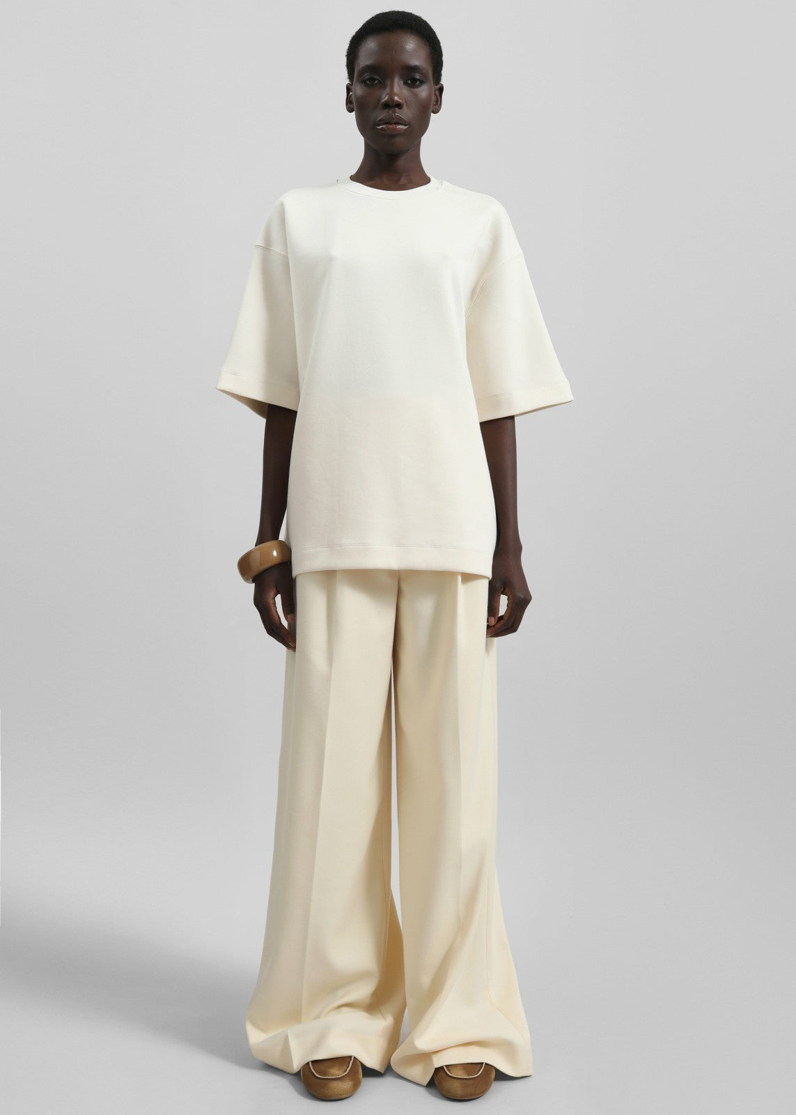 Melor Oversized T-Shirt - Cream