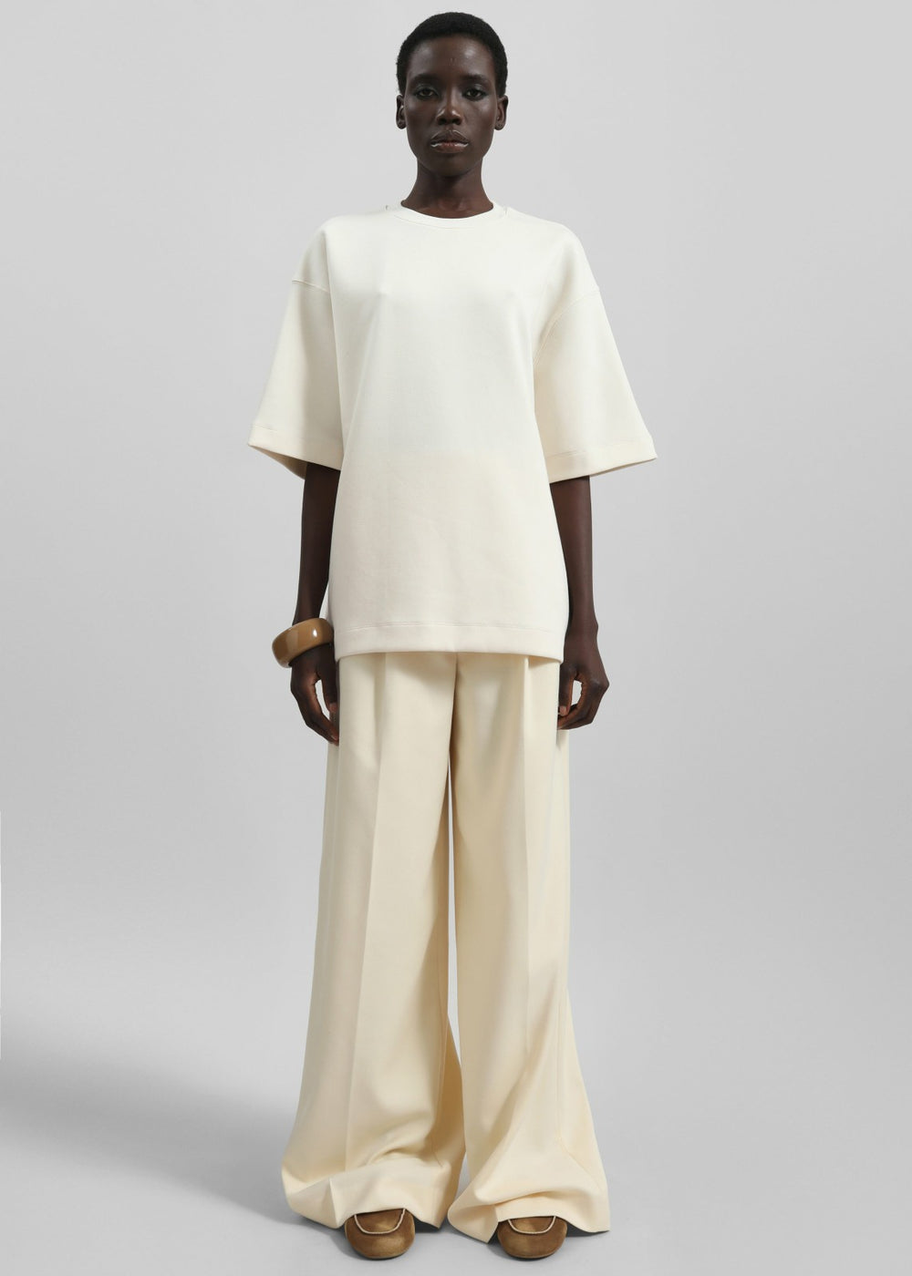 Melor Oversized T-Shirt - Cream