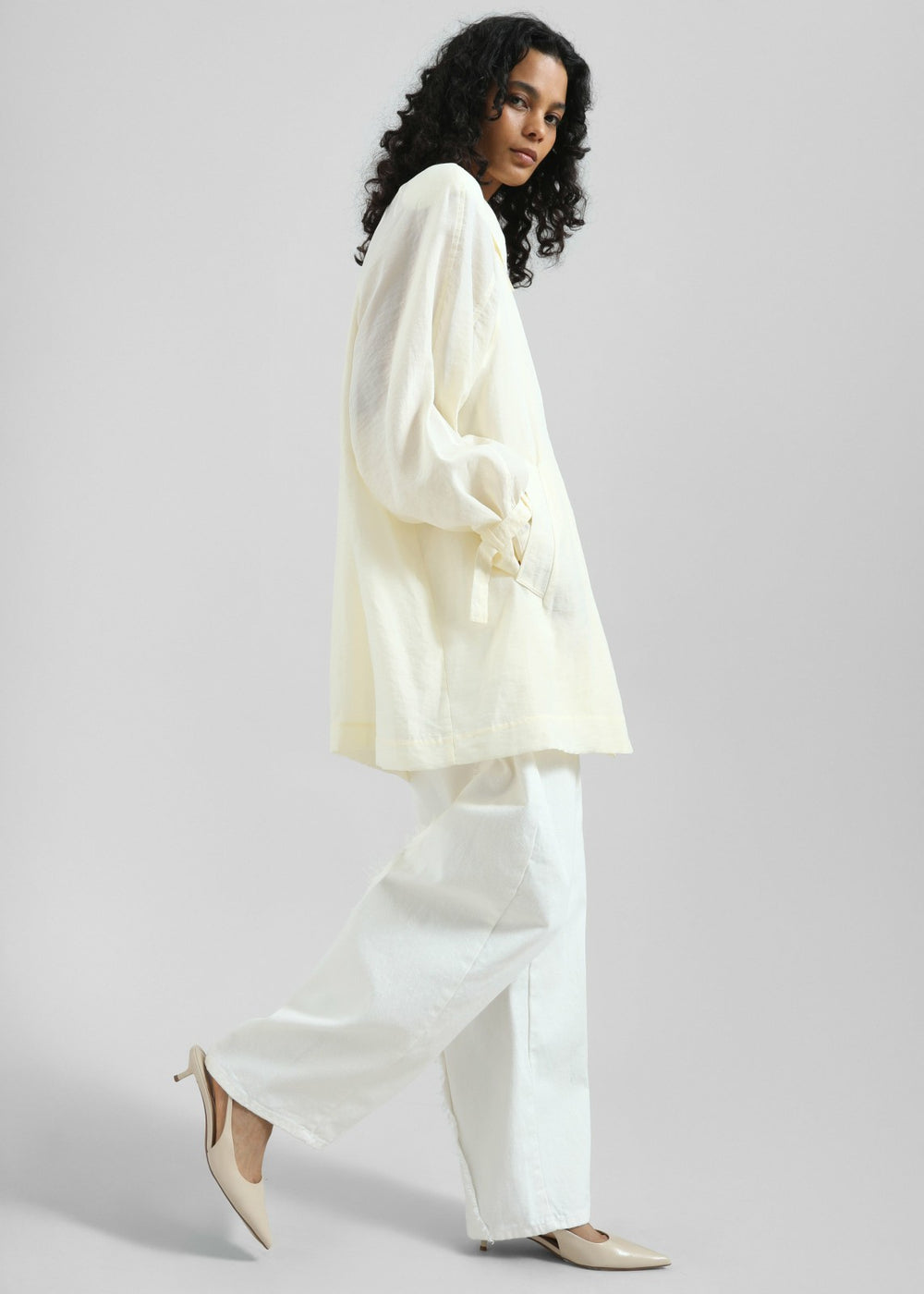 Noema Sheer Light Jacket - Ivory