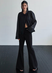 Soller Sheer Jacket - Black