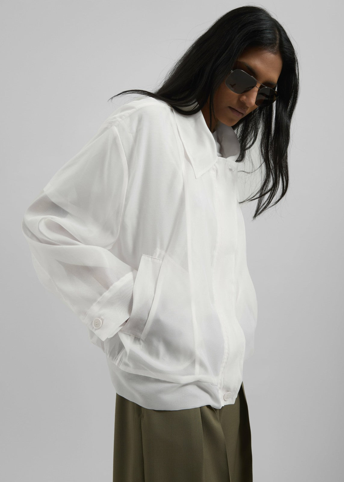 Soller Sheer Jacket - Ivory