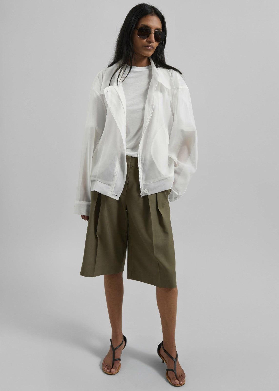 Soller Sheer Jacket - Ivory