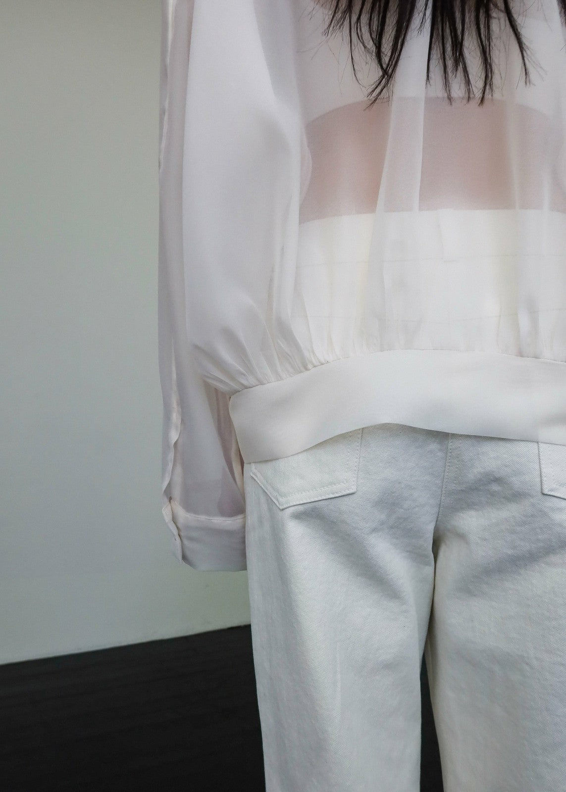 Soller Sheer Jacket - Ivory