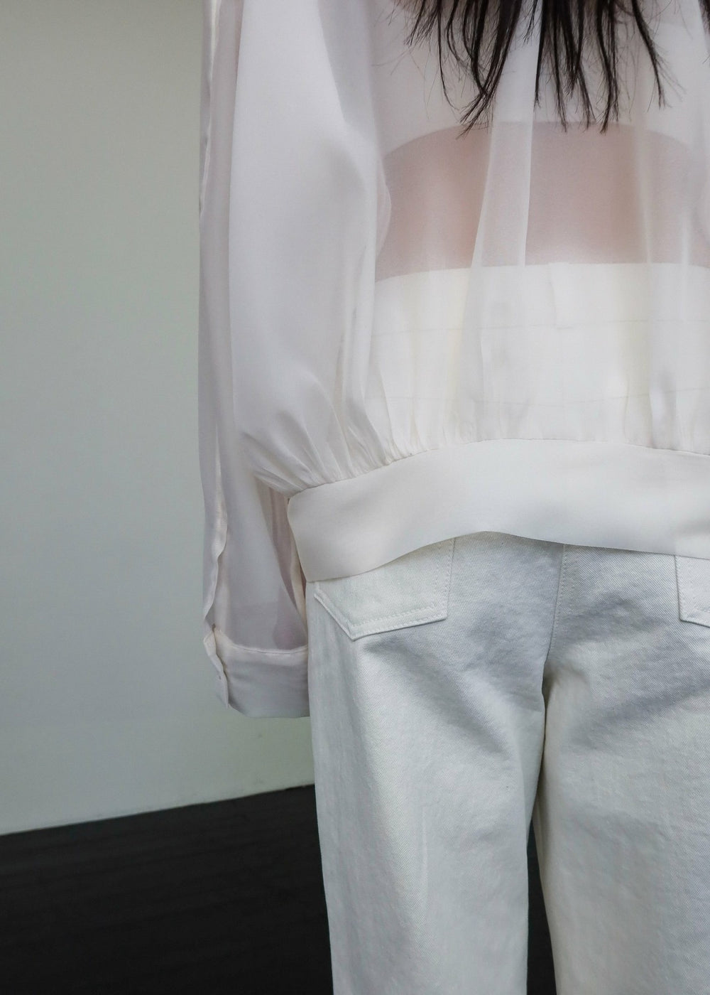 Soller Sheer Jacket - Ivory