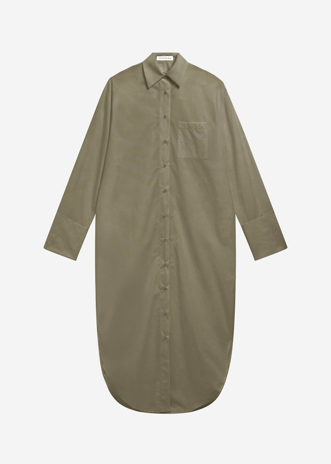 Helena Shirt Dress - Khaki