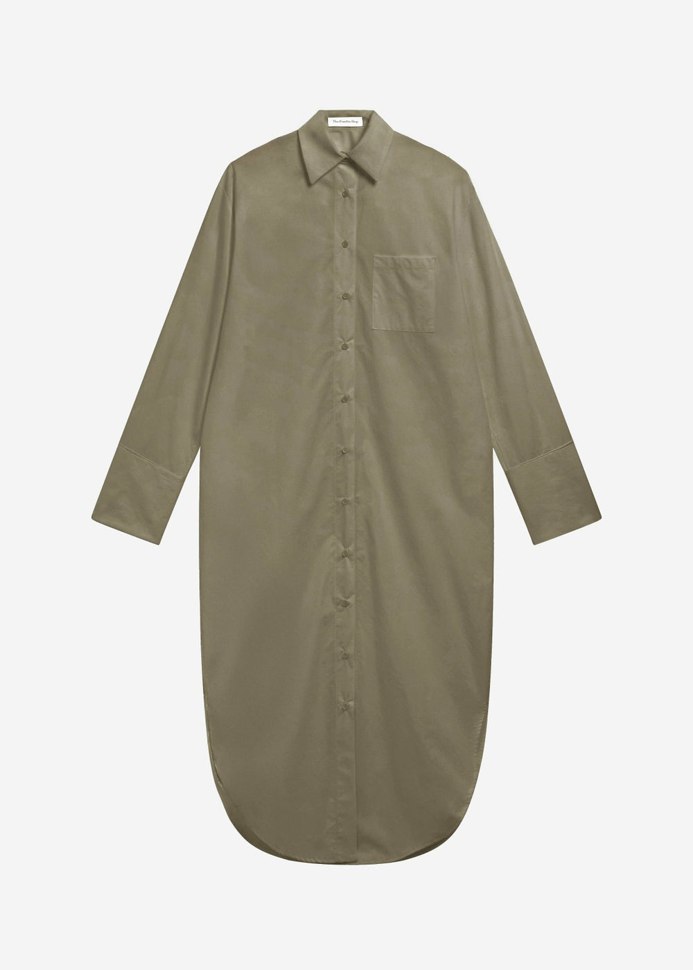Helena Shirt Dress - Khaki