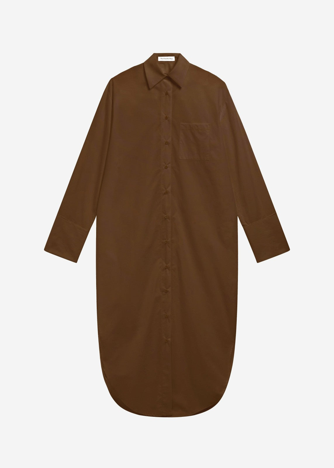 Helena Shirt Dress - Brown