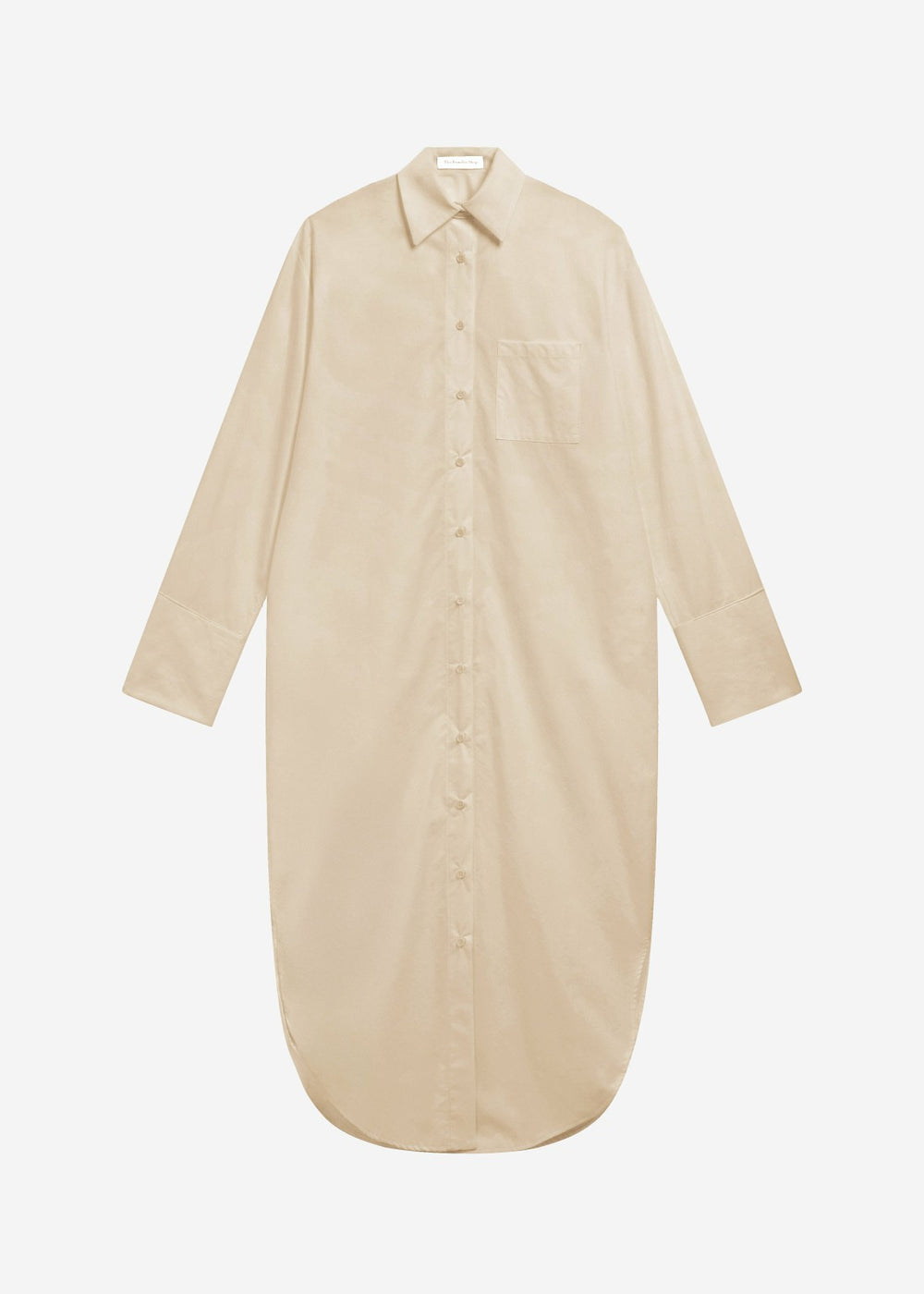 Helena Shirt Dress - Beige
