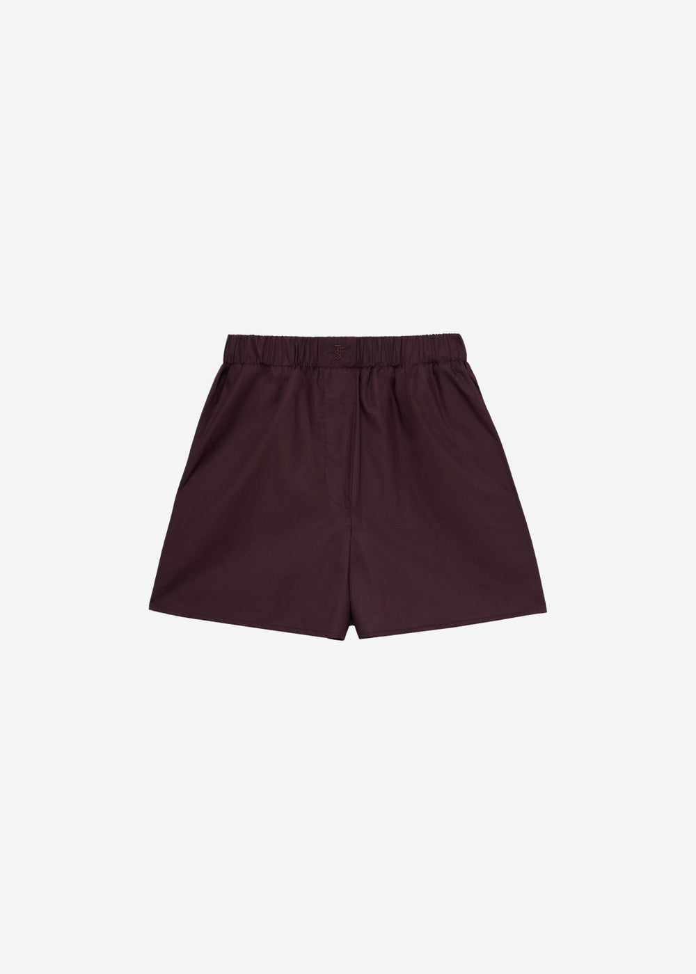 Lui Organic Cotton Boxer Shorts - Dark Plum