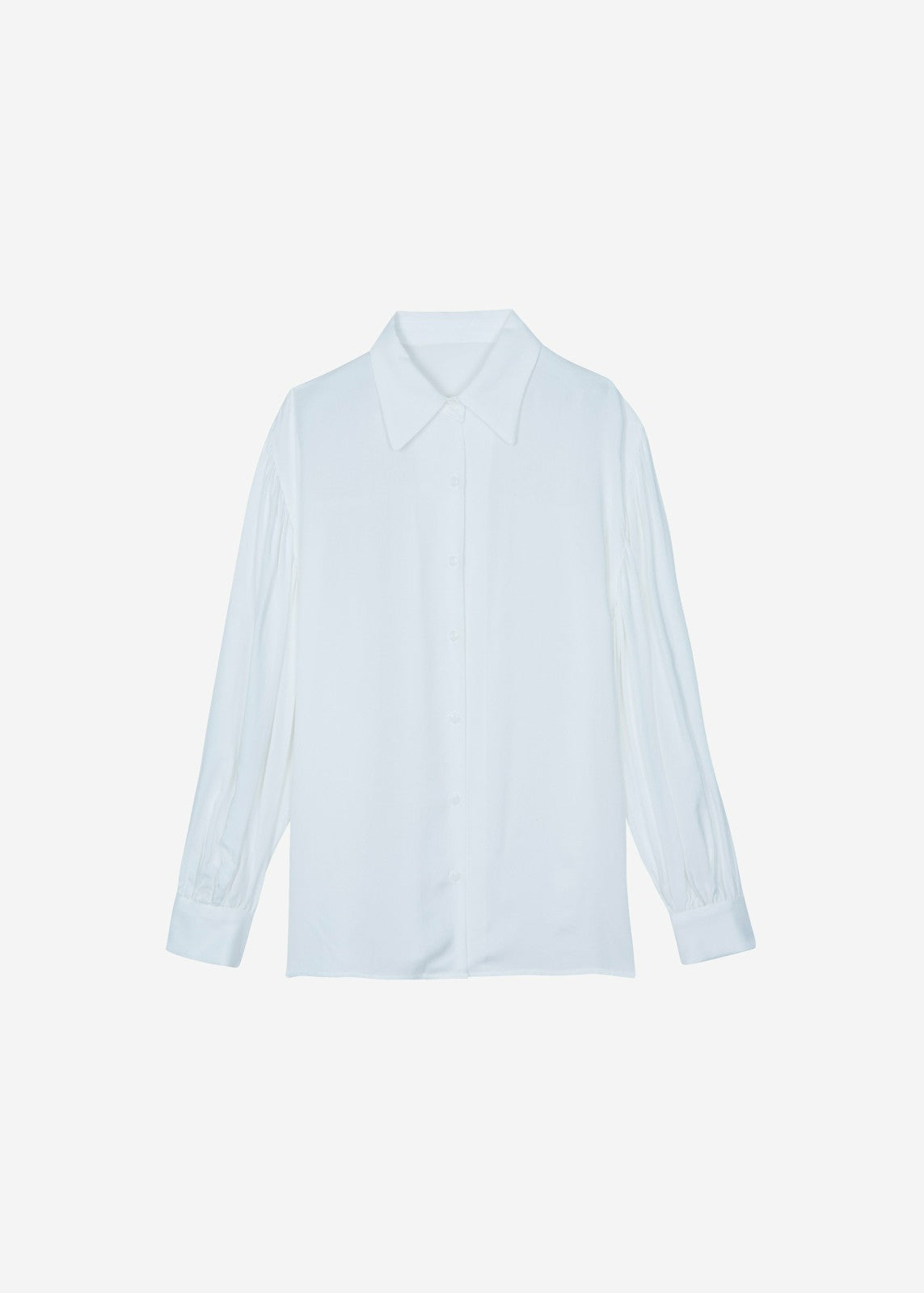 Azura Fluid Shirt - Sky Blue