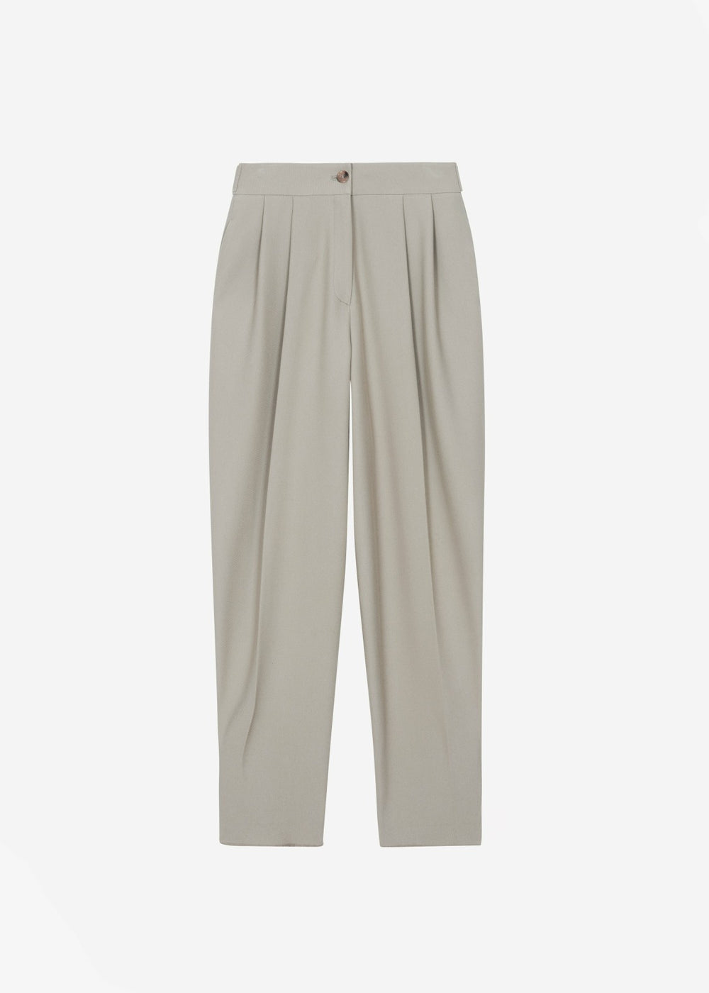 Dina Pleated Trousers - Light Taupe