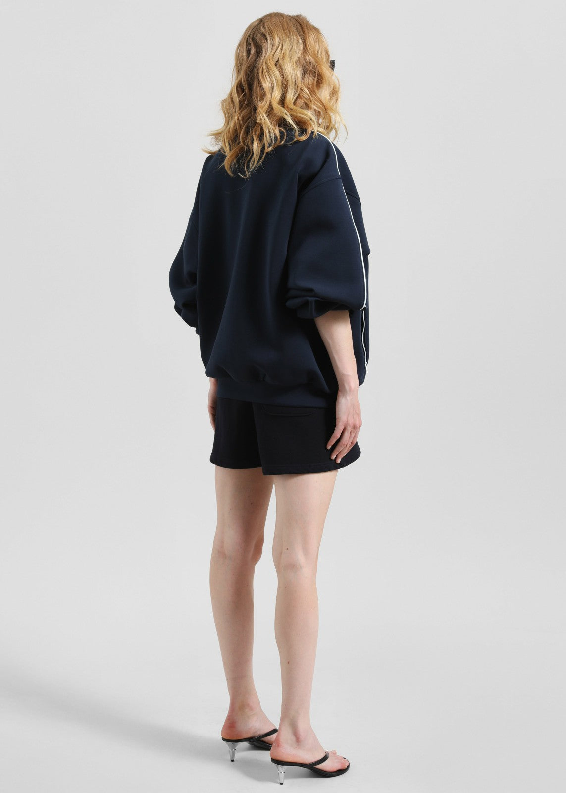 Nayen Zip-Up Jacket - Navy