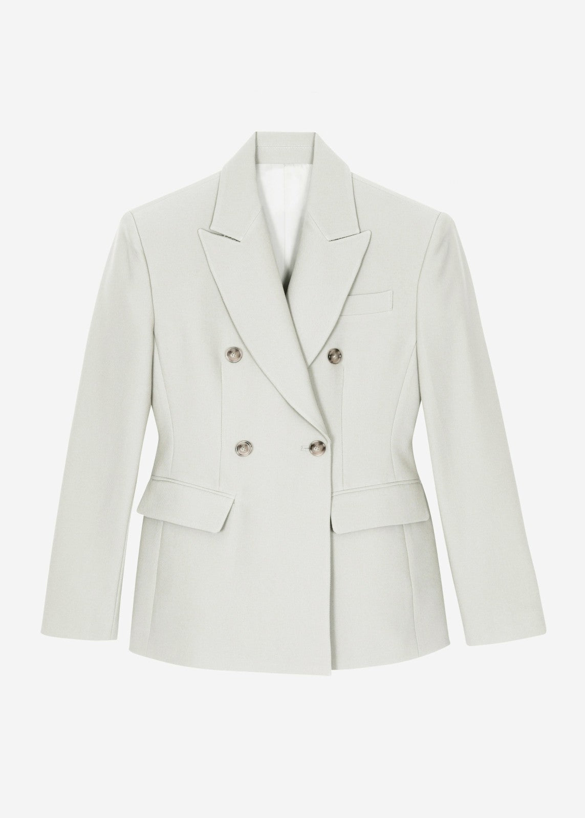 Dina Double Breasted Blazer - Cream