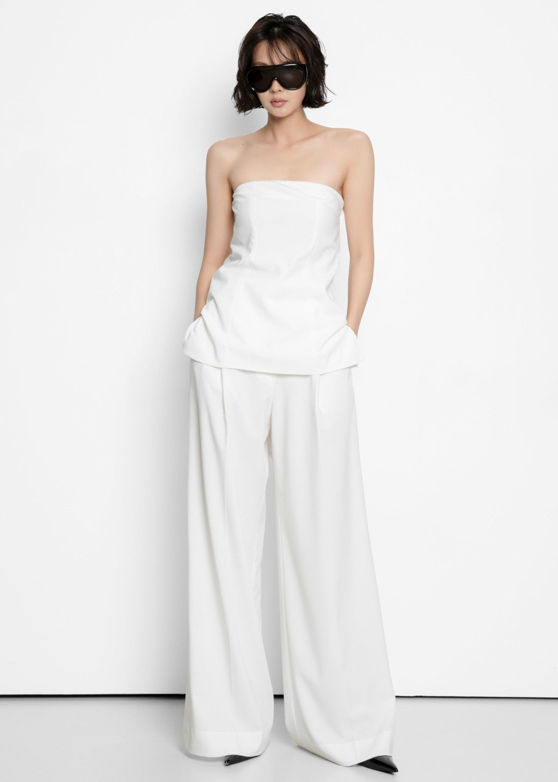 Abbie Trousers - White
