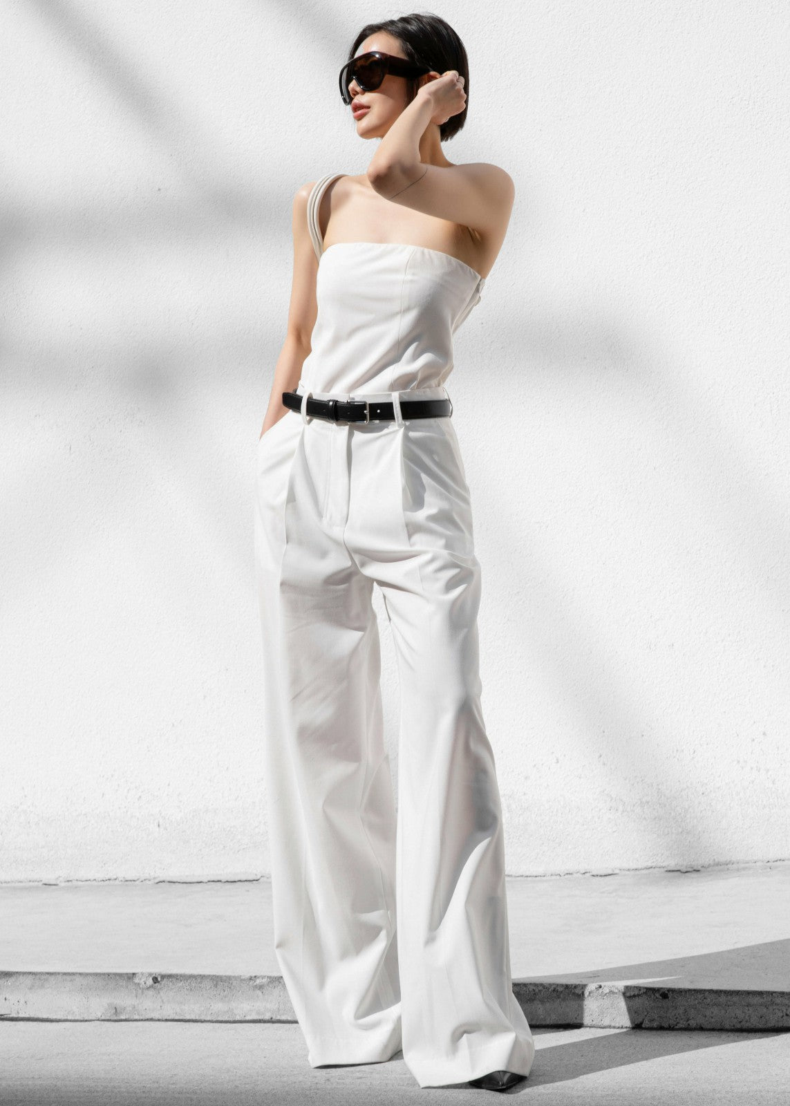 Abbie Trousers - White