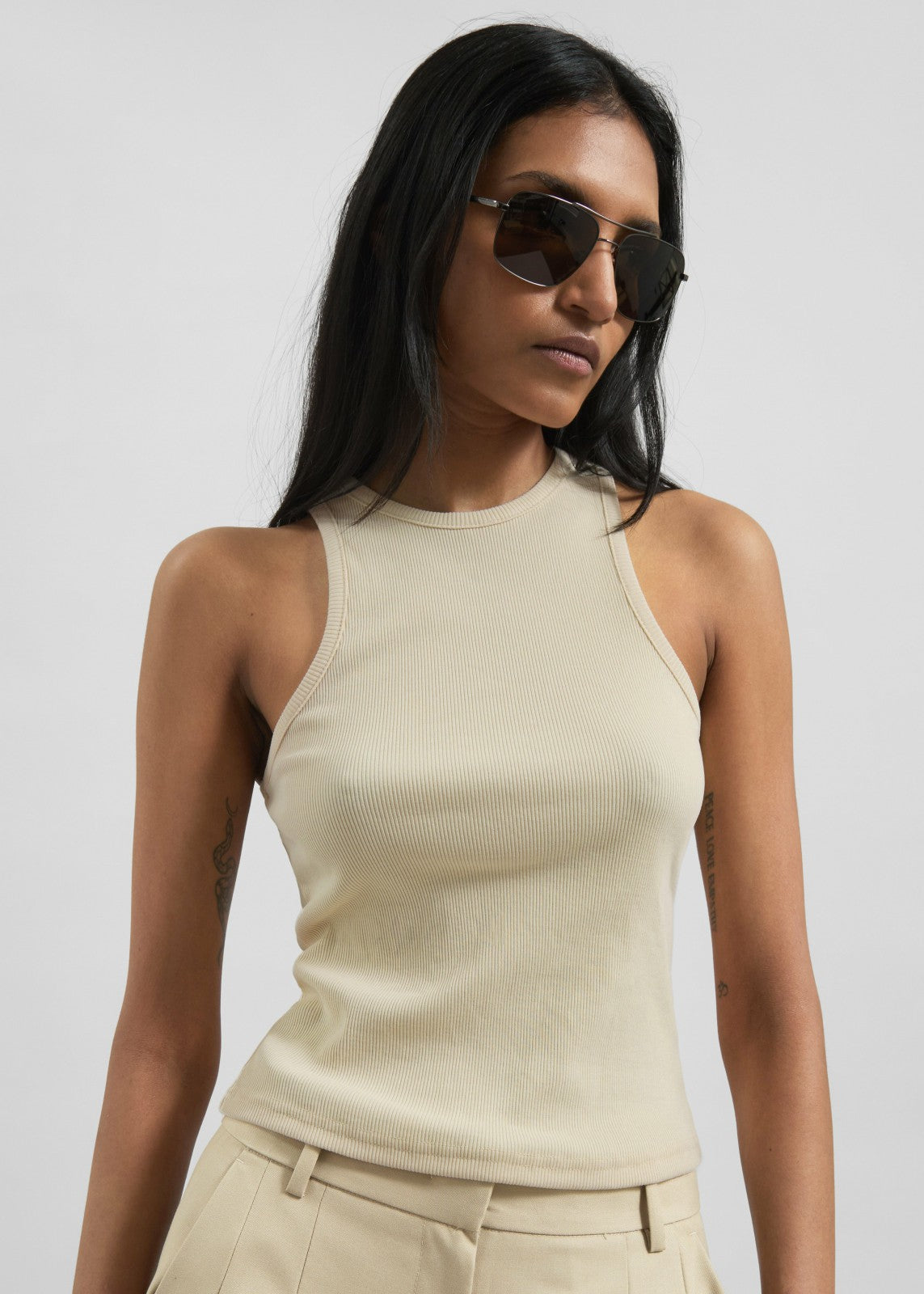 Jem Tank Top - Beige