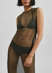 Annecy Lace Dress - Olive