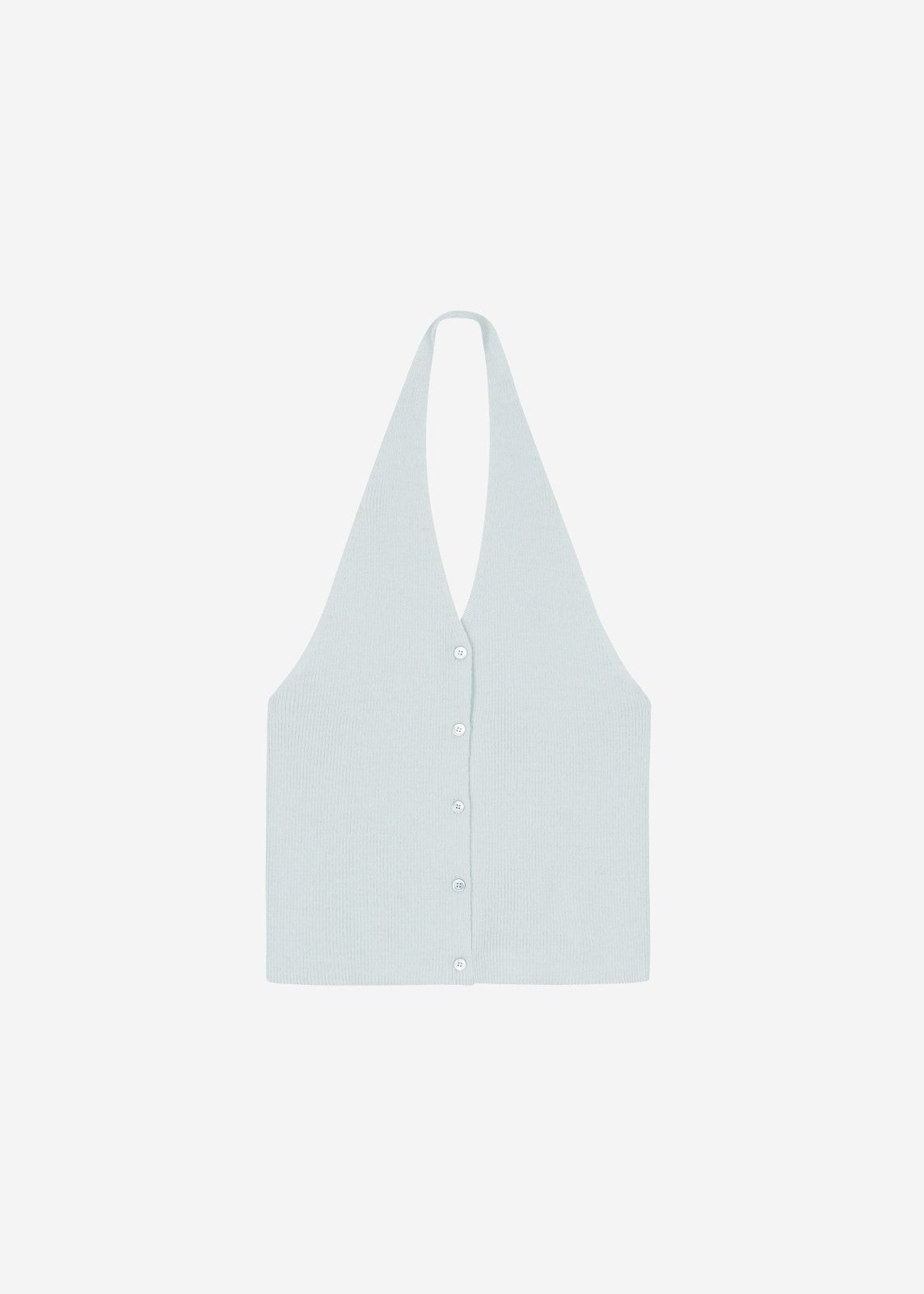 Himi Knit Halter Top - Stone