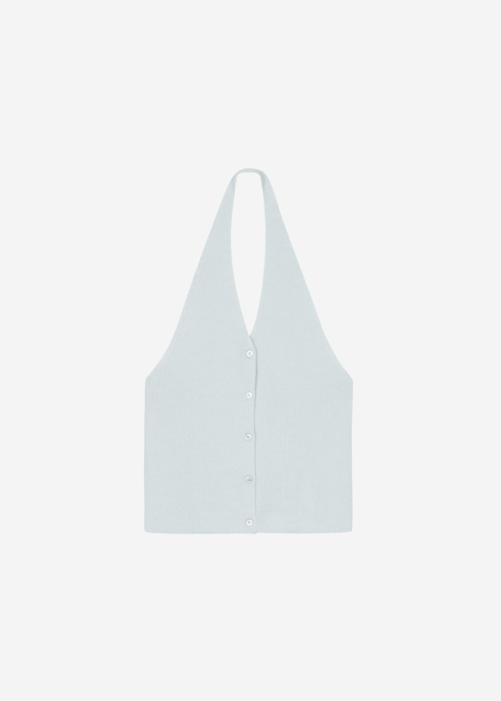 Himi Knit Halter Top - Stone