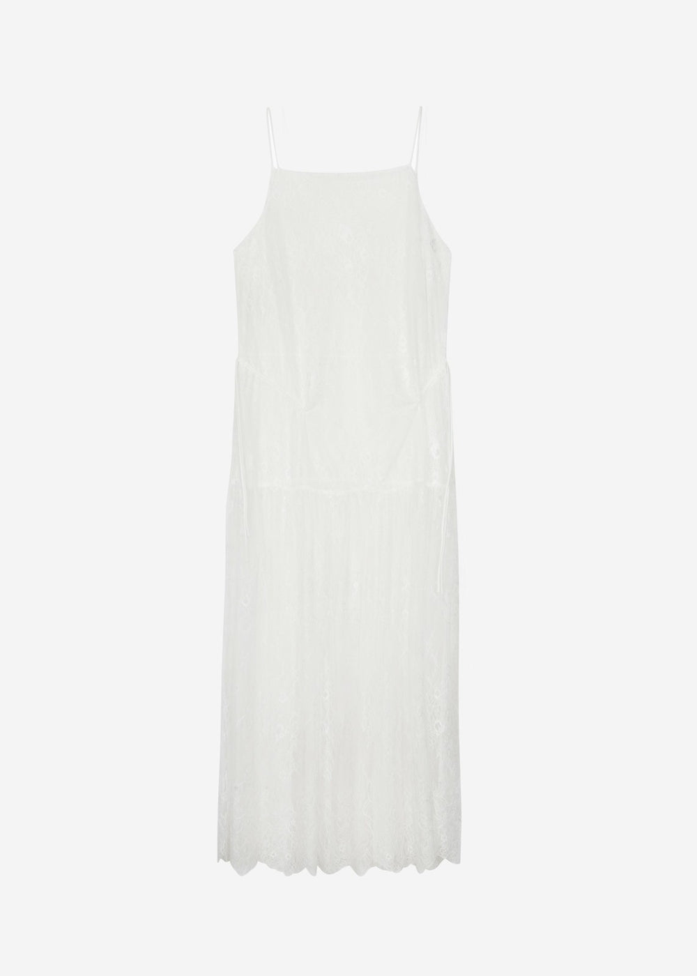 Calvi Maxi Lace Dress - White
