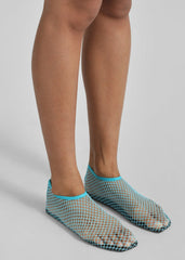 Christopher Esber Mesh Water Flats - Teal