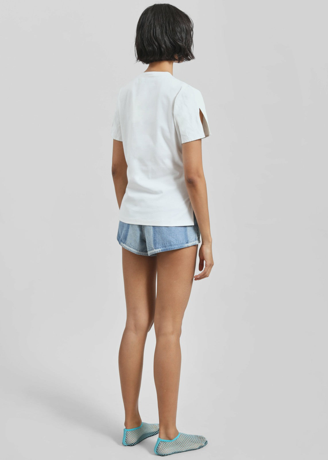 Christopher Esber Hibiscus Crushed Tee - Hibiscus Print