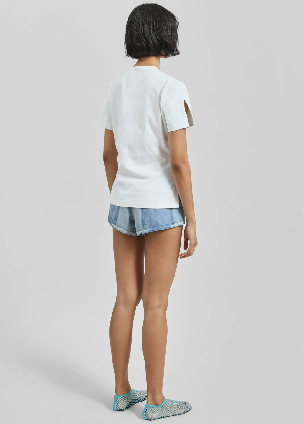 Christopher Esber Hibiscus Crushed Tee - Hibiscus Print