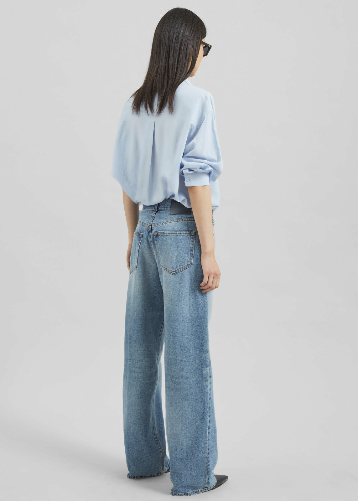 Haikure Bonnie Jeans - Dive Blue Wash