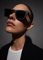 Karen Wazen Harper Sunglasses - Matte Black