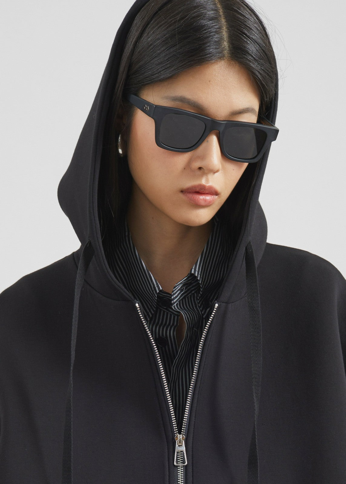 Karen Wazen Harper Sunglasses - Matte Black