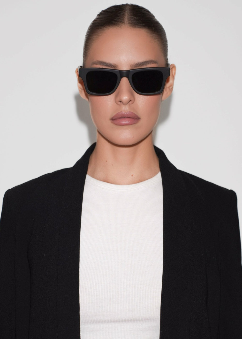 Karen Wazen Harper Sunglasses - Matte Black
