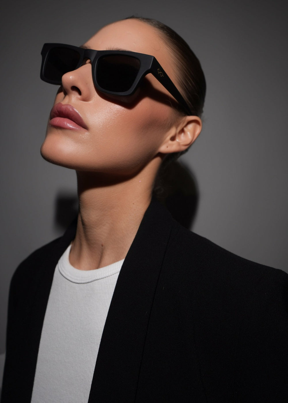 Karen Wazen Harper Sunglasses - Matte Black