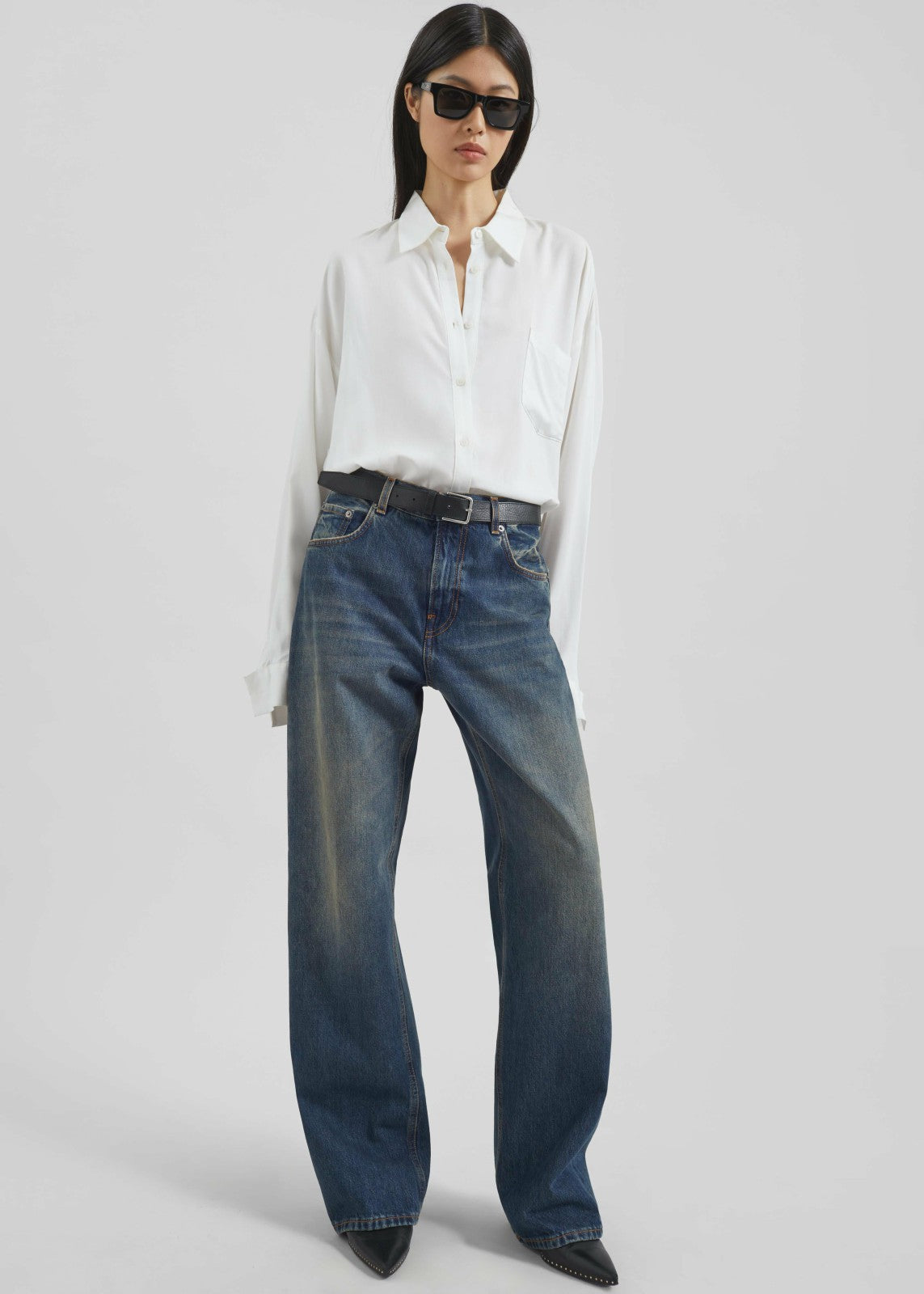 Haikure Bonnie Jeans - Intense Blue