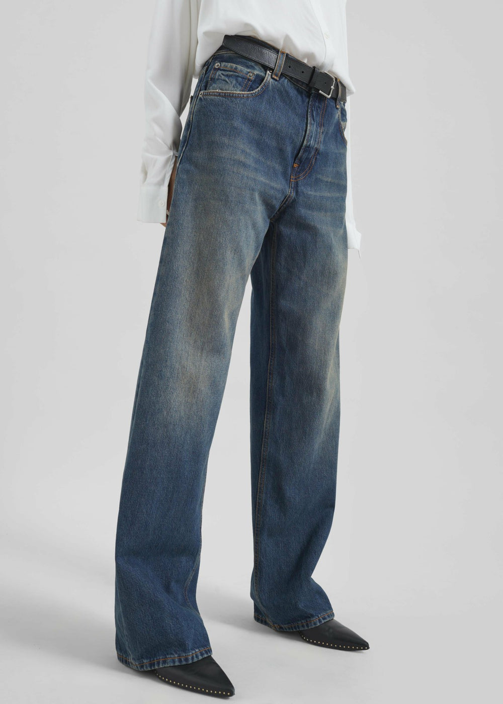 Haikure Bonnie Jeans - Intense Blue