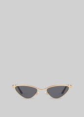 Karen Wazen Zoe Sunglasses - Gold