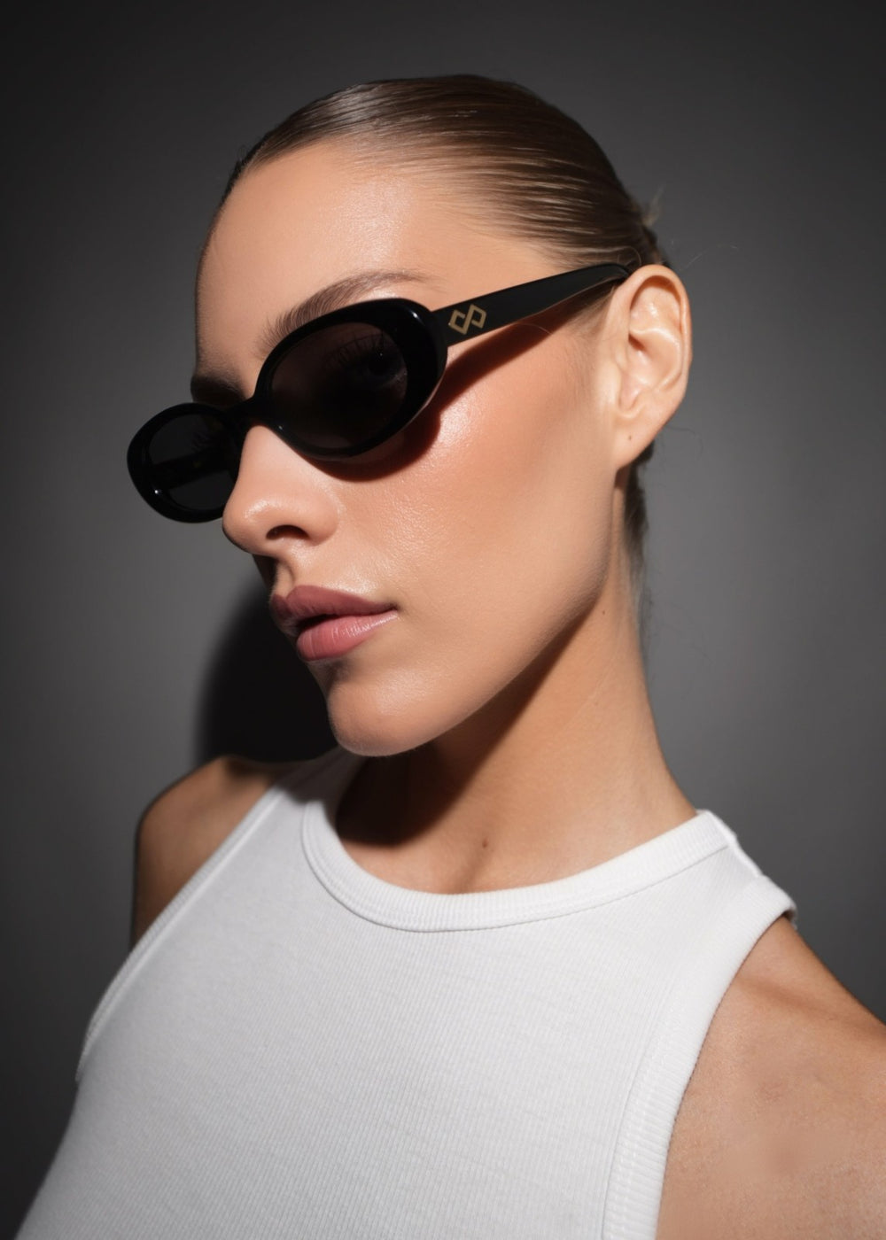 Karen Wazen Olivia Sunglasses - Black