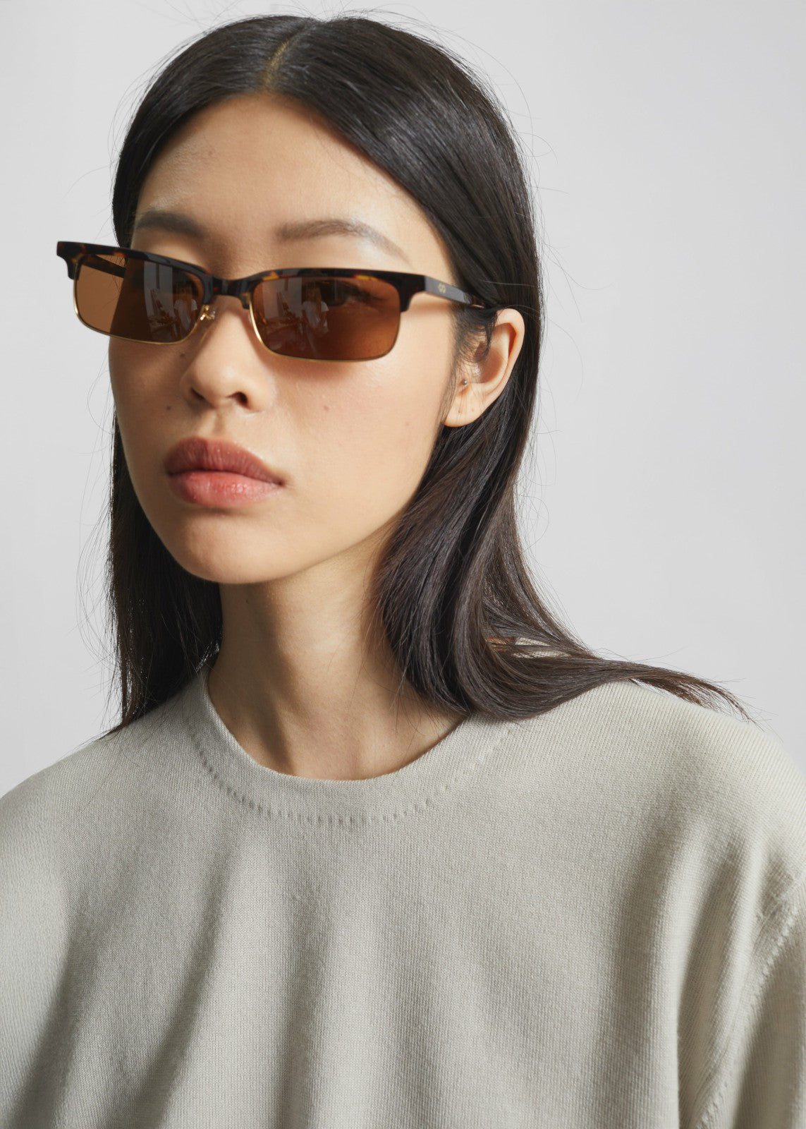 Karen Wazen Iris Sunglasses - Tortoise