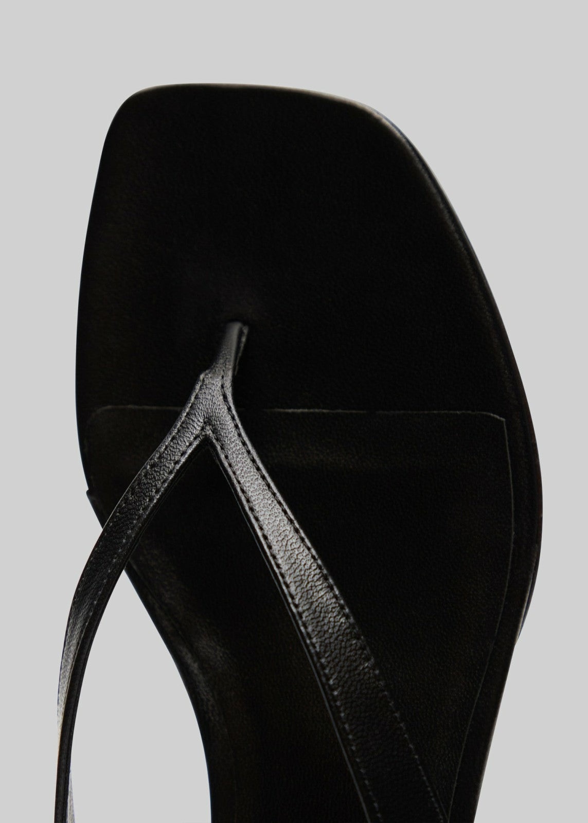 Loulou de Saison Coda Nappa Leather Sandals - Black