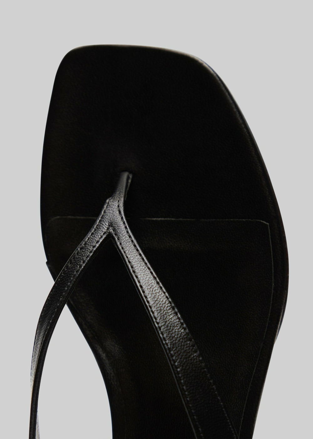 Loulou de Saison Coda Nappa Leather Sandals - Black
