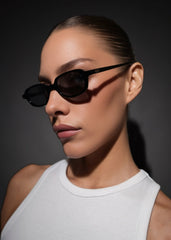Karen Wazen Carolyn Sunglasses - Black