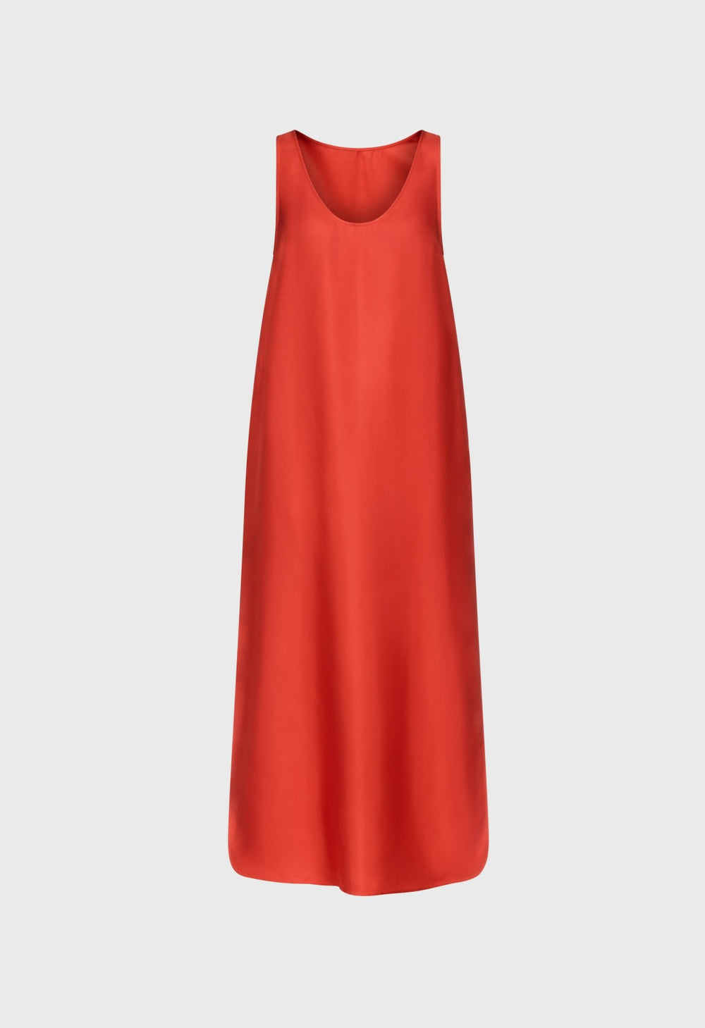 Loulou de Saison Nada Silk Long Dress - Red