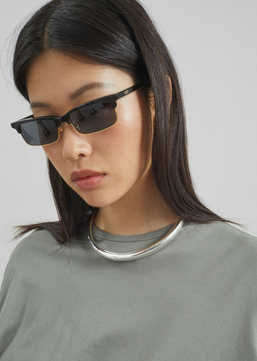Karen Wazen Iris Sunglasses - Black