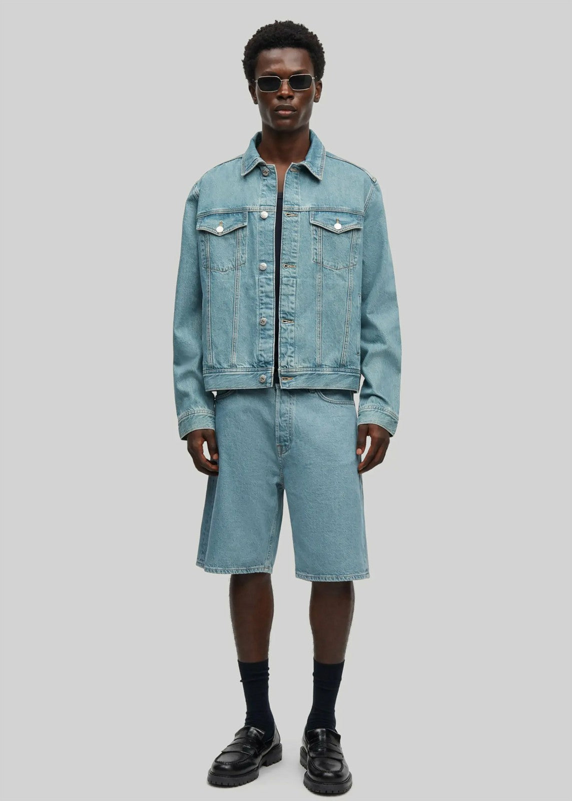 Samsøe Samsøe Saeddie Shorts - Caribbean Blue