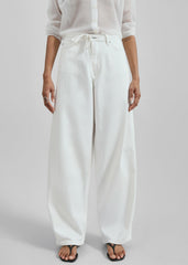 Samsøe Samsøe Saharper Jeans Belt - White Rock