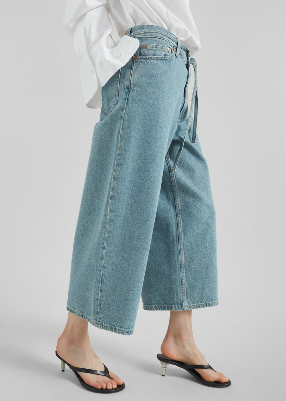 Samsøe Samsøe Saharper Culotte - Caribbean Blue