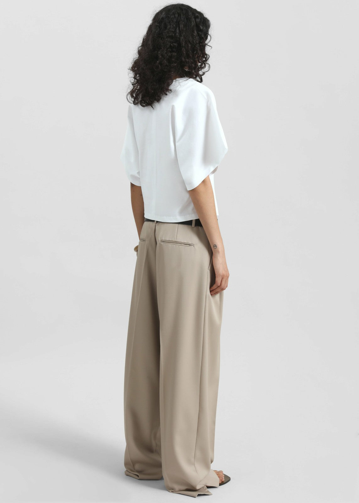 Dunbar Pleated Trousers - Taupe