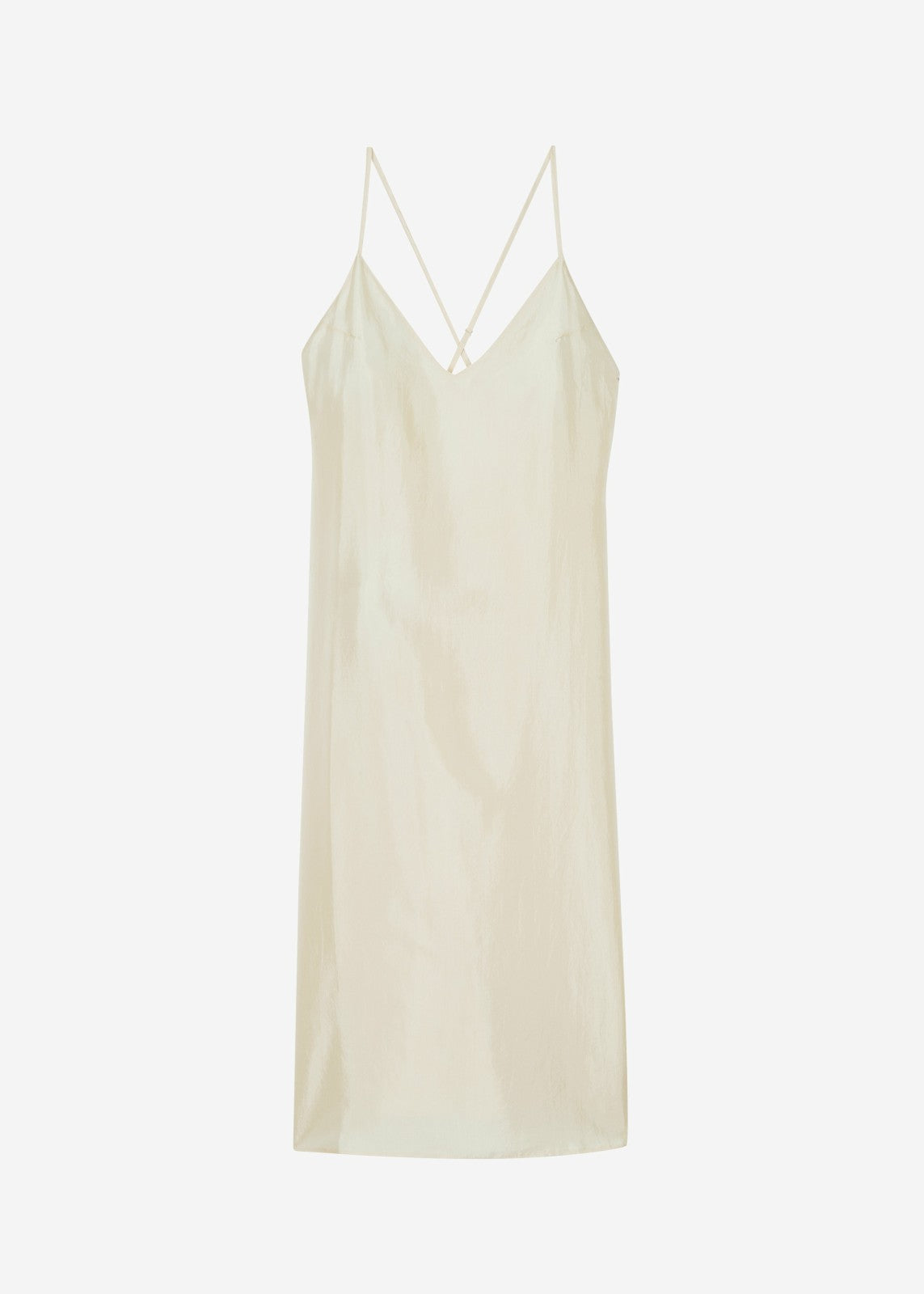 Vence Slip Dress - Pale Yellow